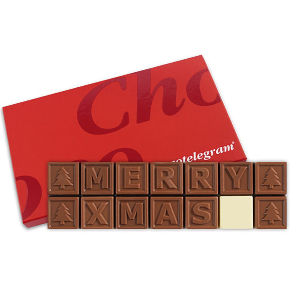 Chocotelegram®14 - Merry Xmas + logo