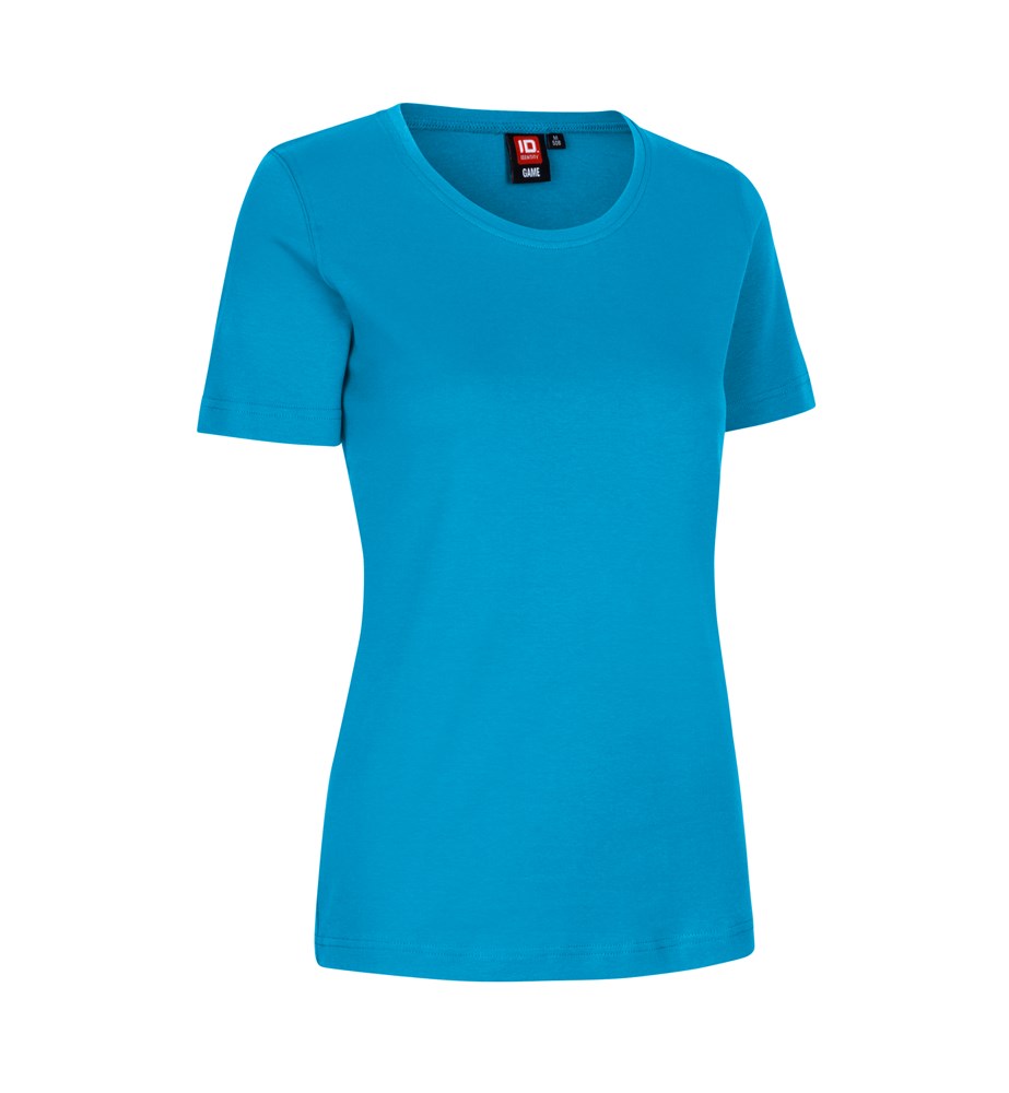 ID Interlock T-shirt | women - Turquoise