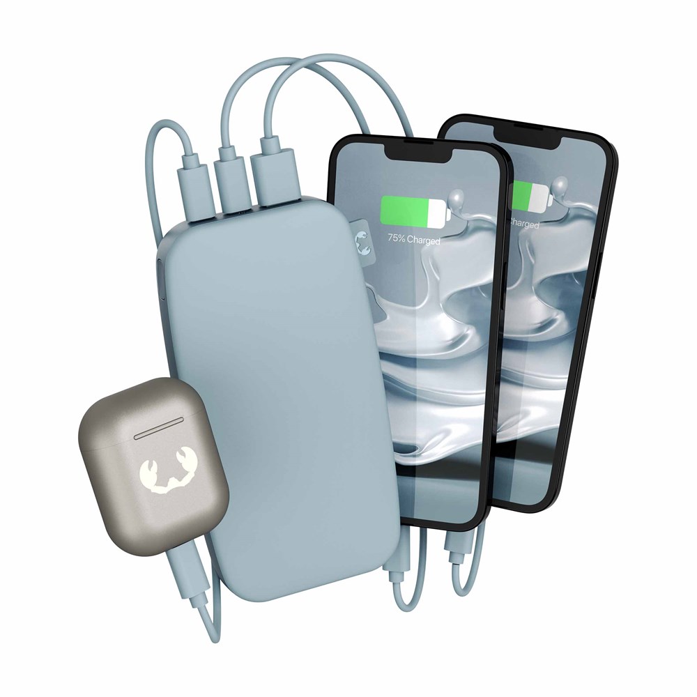 Fresh 'n Rebel Powerbank 18000 mAh USB-C Dusky Blue