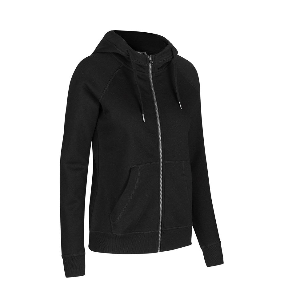 ID CORE hoodie | zip | women - Black