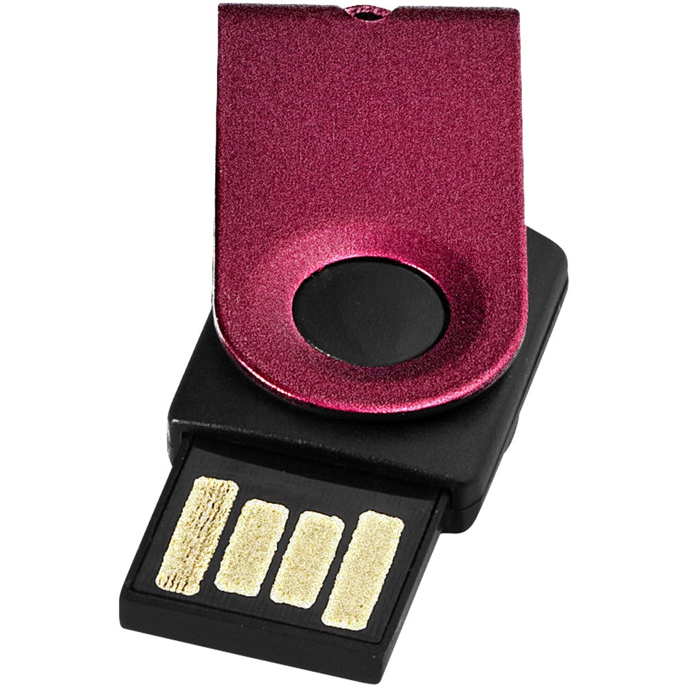 Mini USB stick - Rood, Zwart