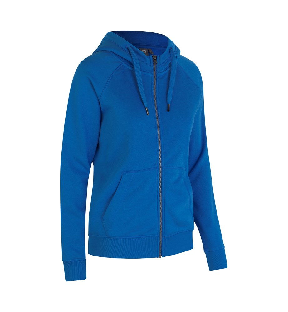 ID CORE hoodie | zip | women - Azur