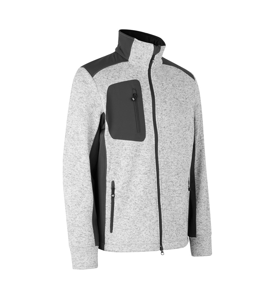 ID Cardigan | knit fleece