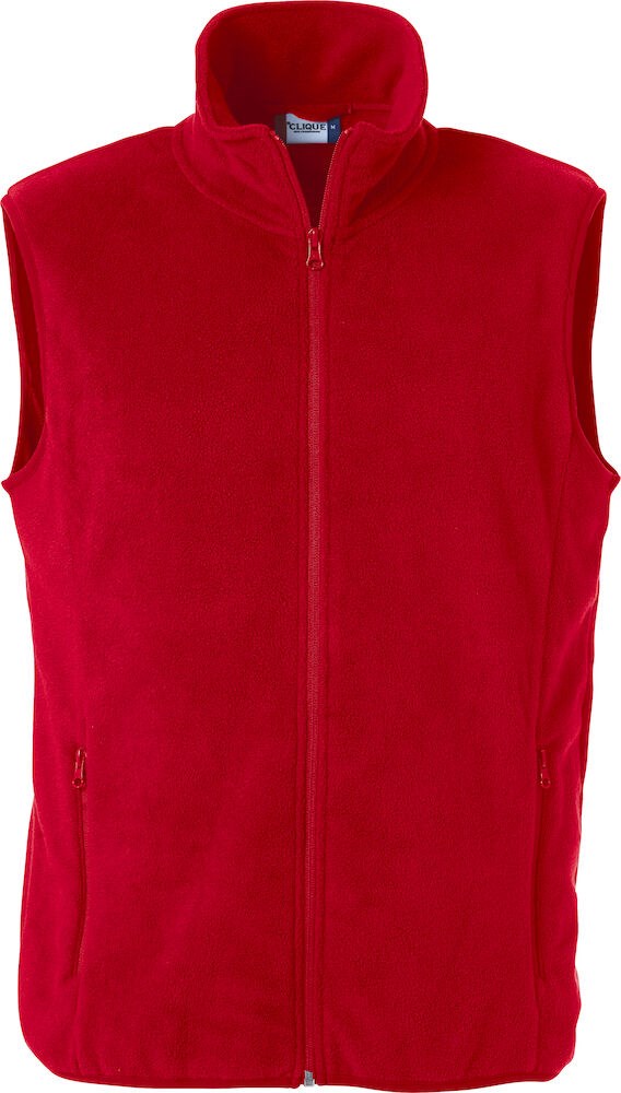 Clique - Basic Polar Fleece Vest Rood 4XL Clique - Basic Polar Fleece Vest Rood 4XL