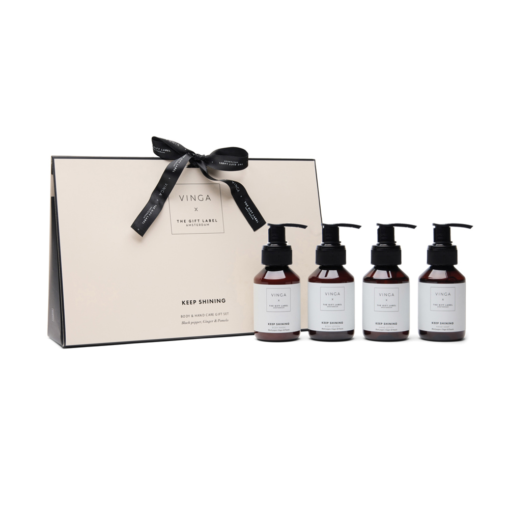 VINGA x TGL giftset voor hand- en lichaamsverzorging