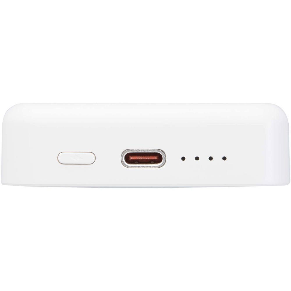 Acrab magnetische draadloze powerbank van 10.000 mAh 15 W met 20 W PD van gerecycled plastic