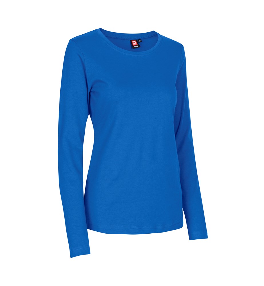 ID Interlock T-shirt | long-sleeved | women - Azur