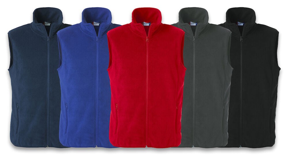 Clique - Basic Polar Fleece Vest Rood 4XL Clique - Basic Polar Fleece Vest Rood 4XL
