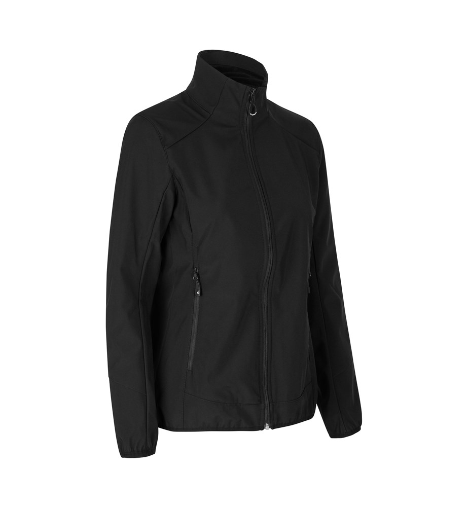 ID CORE softshell jacket| dame - Black