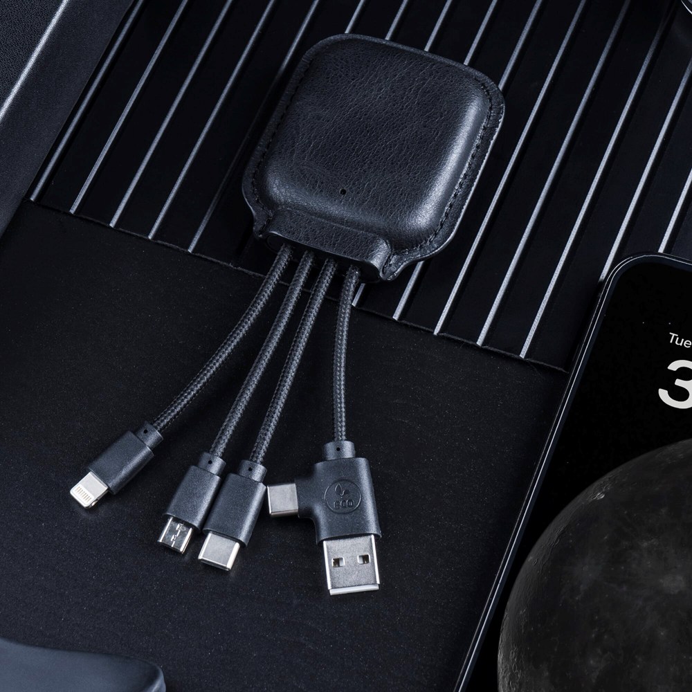 4001 | Xoopar Iné Gamma NFC Powerbank met Oplaadkabels 3000mAh 