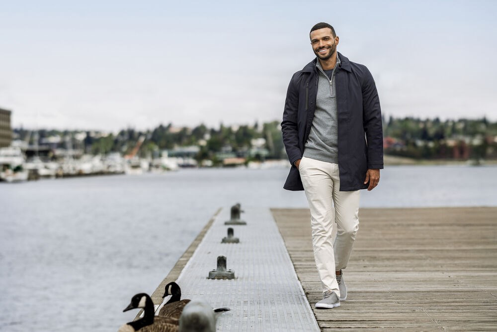 Cutter & Buck - Oakville Half Zip Sweater Heren Grijs Mélange XXL Cutter & Buck - Oakville Half Zip Sweater Heren Grijs Mélange XXL