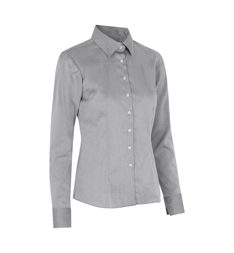 ID SEVEN SEAS Fine Twill | modern | women - Silver grey