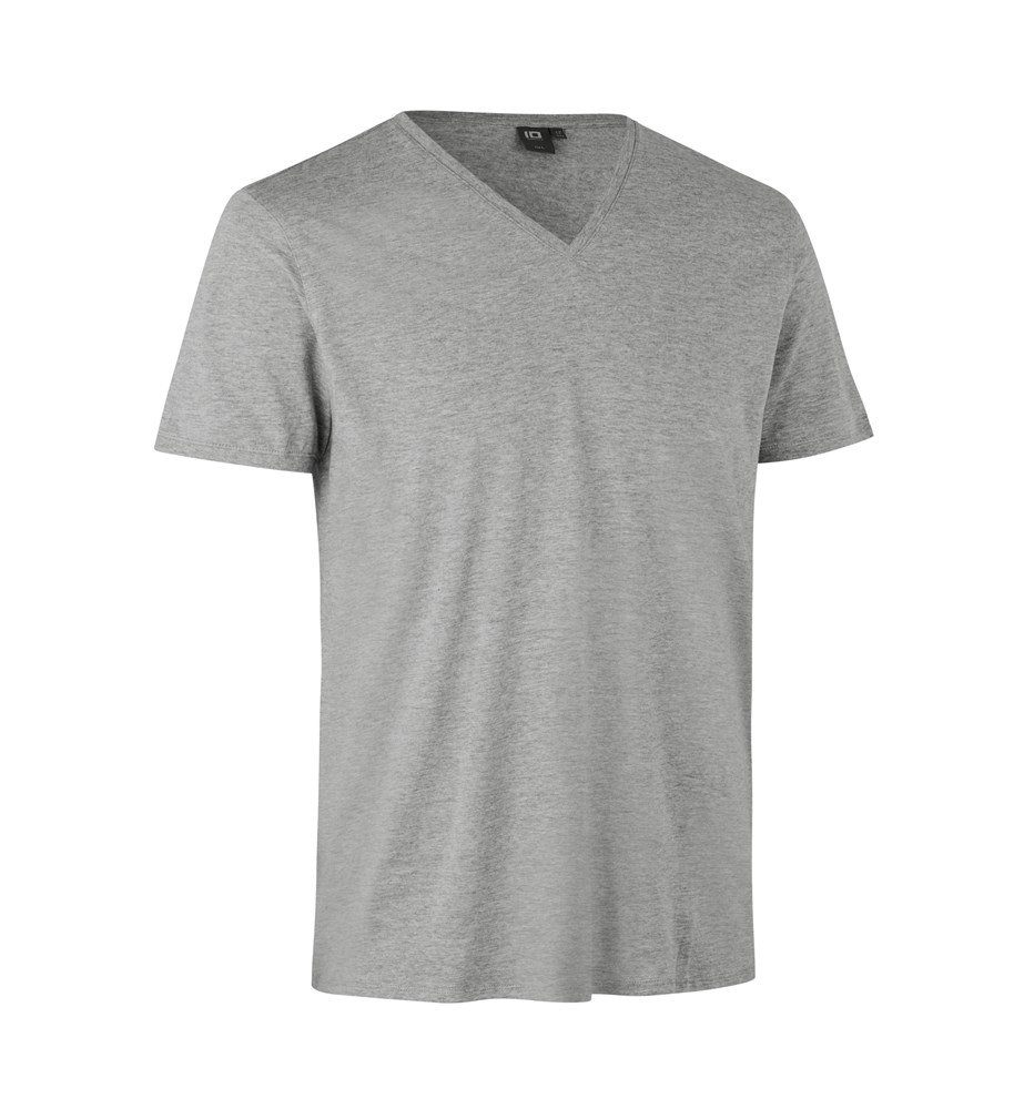 ID CORE T-shirt | V-neck - Grey Melange