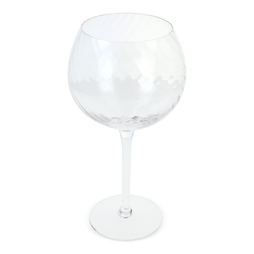 Byon Opacity set van 4 wijnglazen met stijlvol glaspatroon 470ml