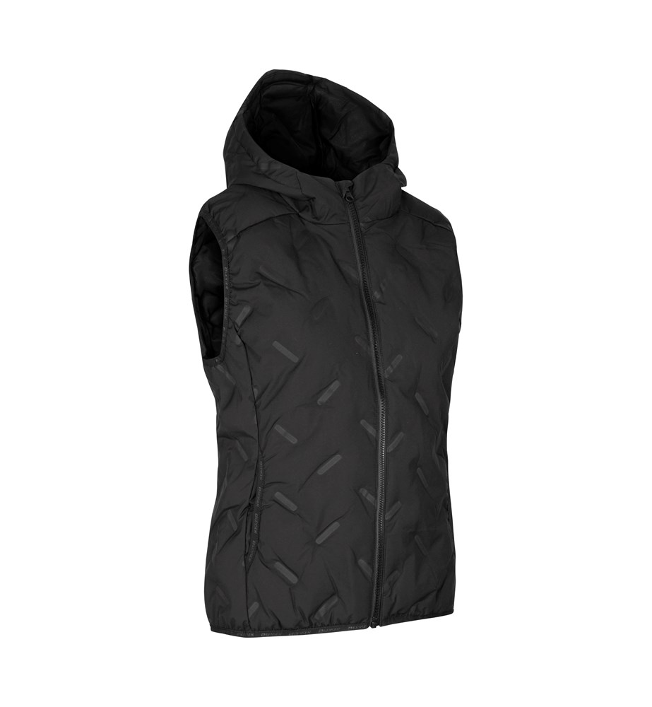 ID GEYSER quilted vest | women - Black