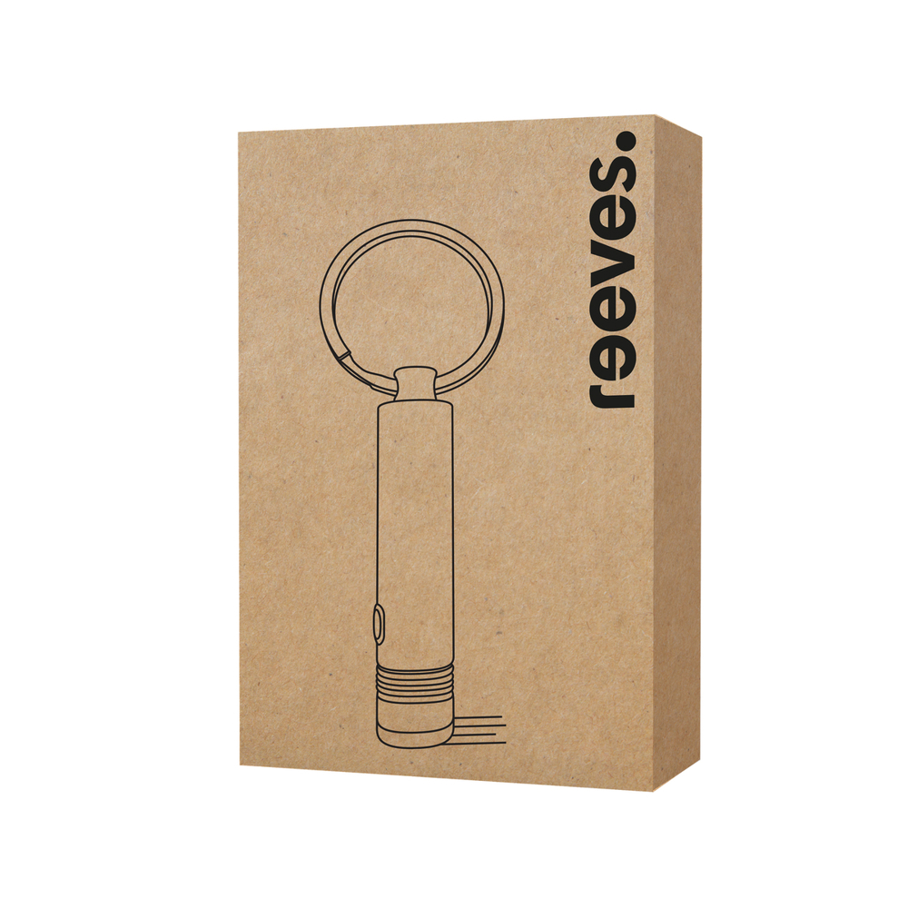 Sleutelhanger met oplaadbare LED-zaklamp REEVES-PORTO LIGHT