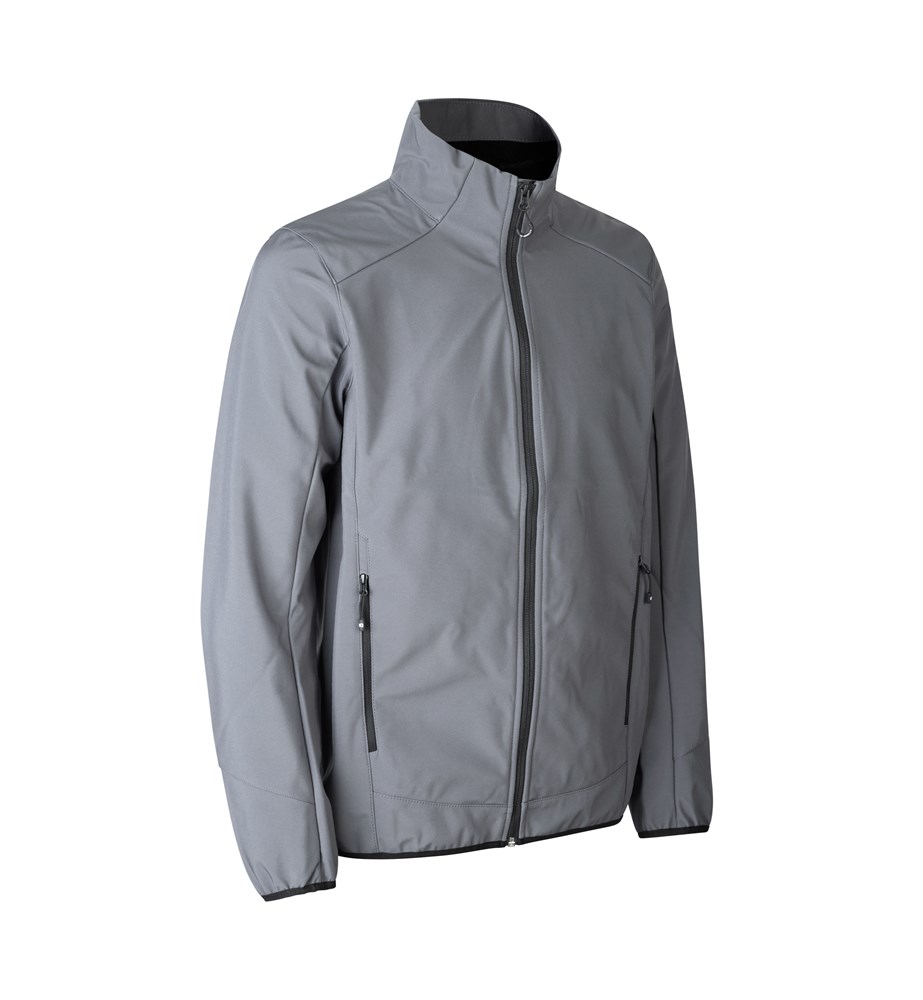 ID CORE soft shell jacket - Silver grey