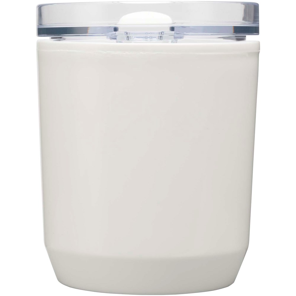 Hudson 180 ml dubbelwandige beker van gerecycled plastic