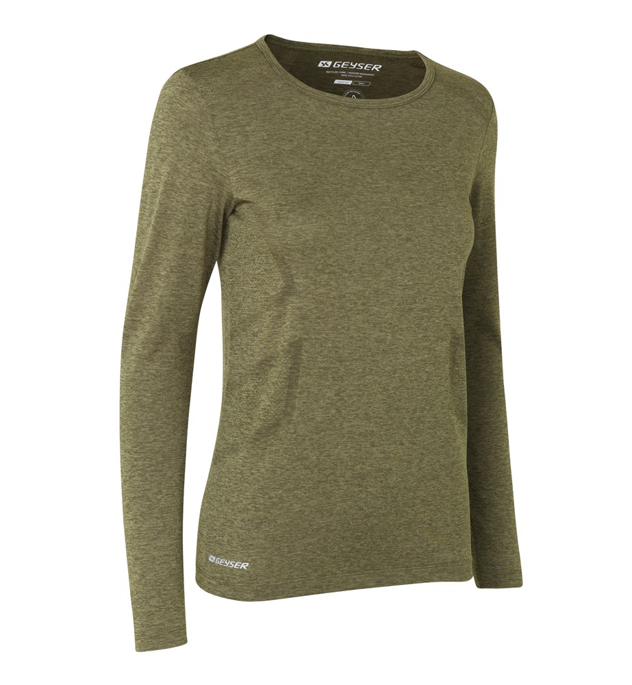 ID GEYSER long-sleeved T-shirt | seamless | women