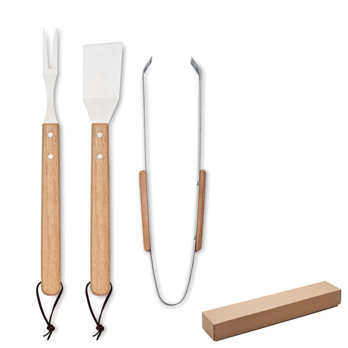 SMOKEY - Eikenhouten barbecueset