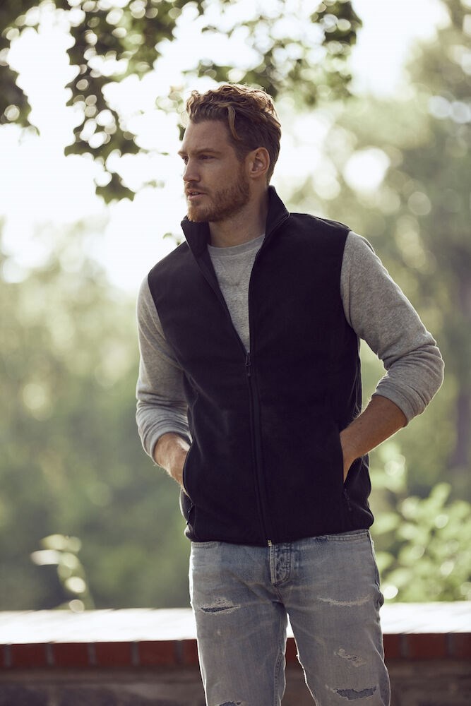 Clique - Basic Polar Fleece Vest Rood 4XL Clique - Basic Polar Fleece Vest Rood 4XL